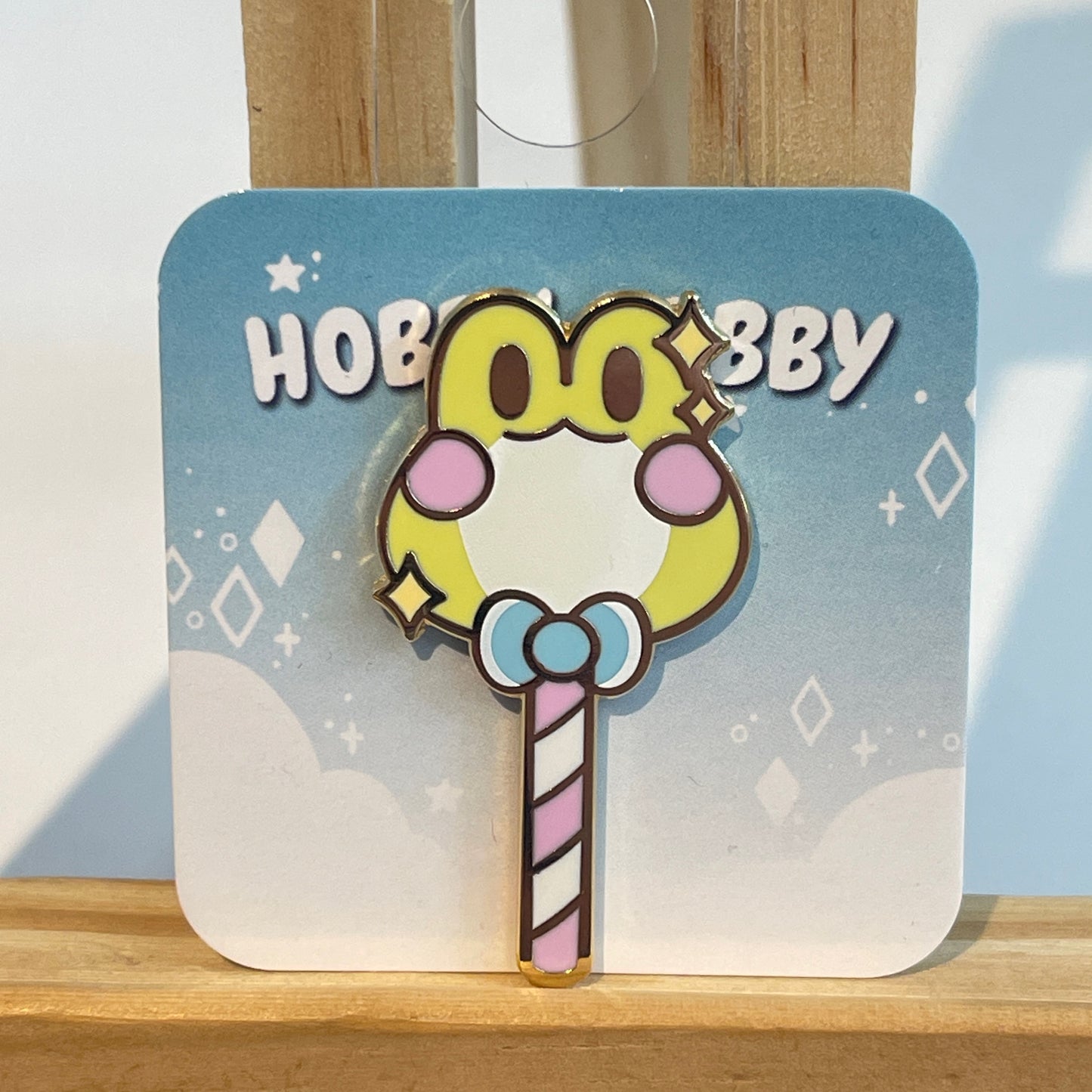 Froggy Lollypop Enamel Pin