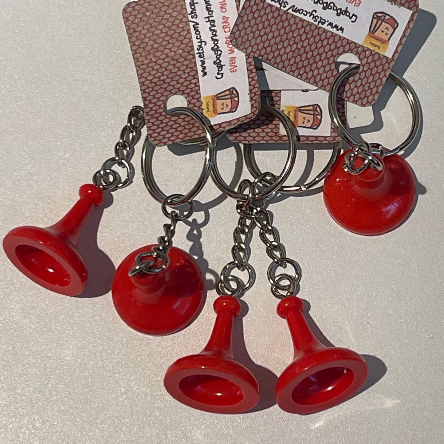 Sorry! Red Keychain