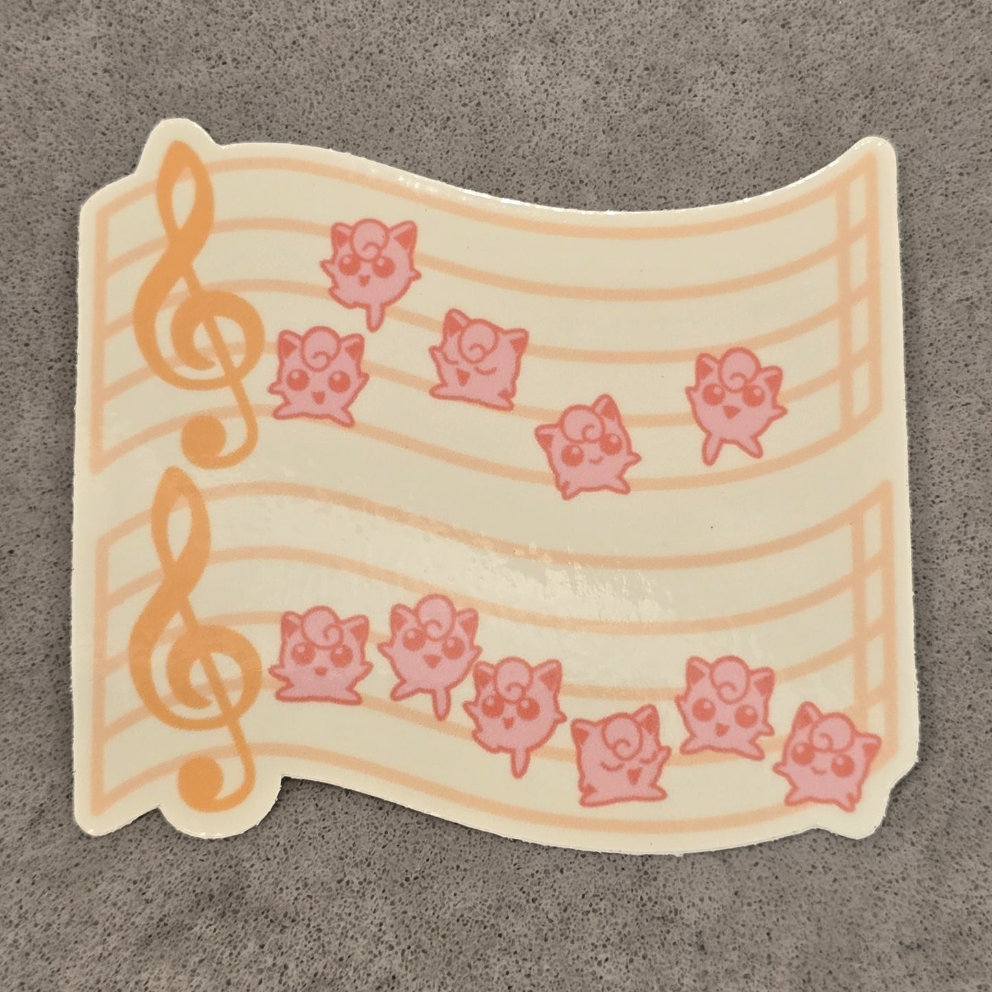 JigglyPuff Music Sticker