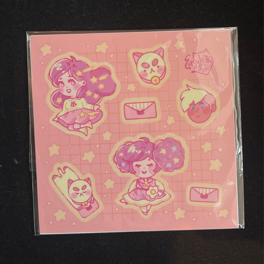 Bee and Puppycat Sticker Sheet