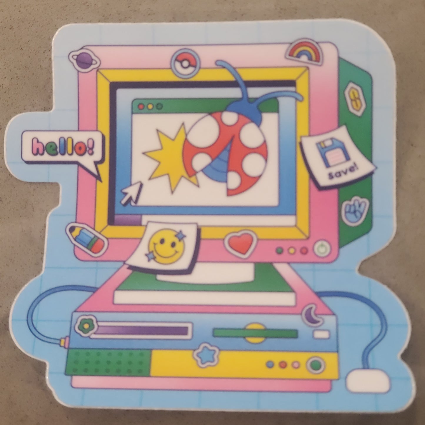 Computer Lab Sticker