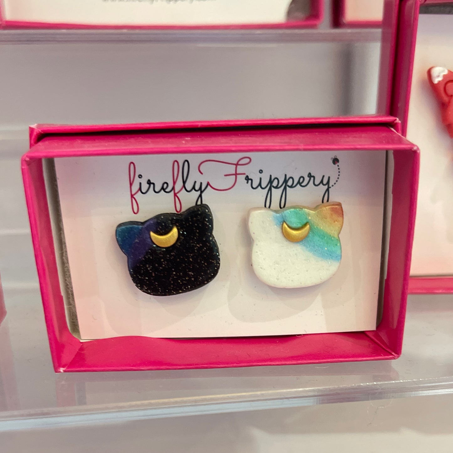 Mini Galaxy Cat Pins