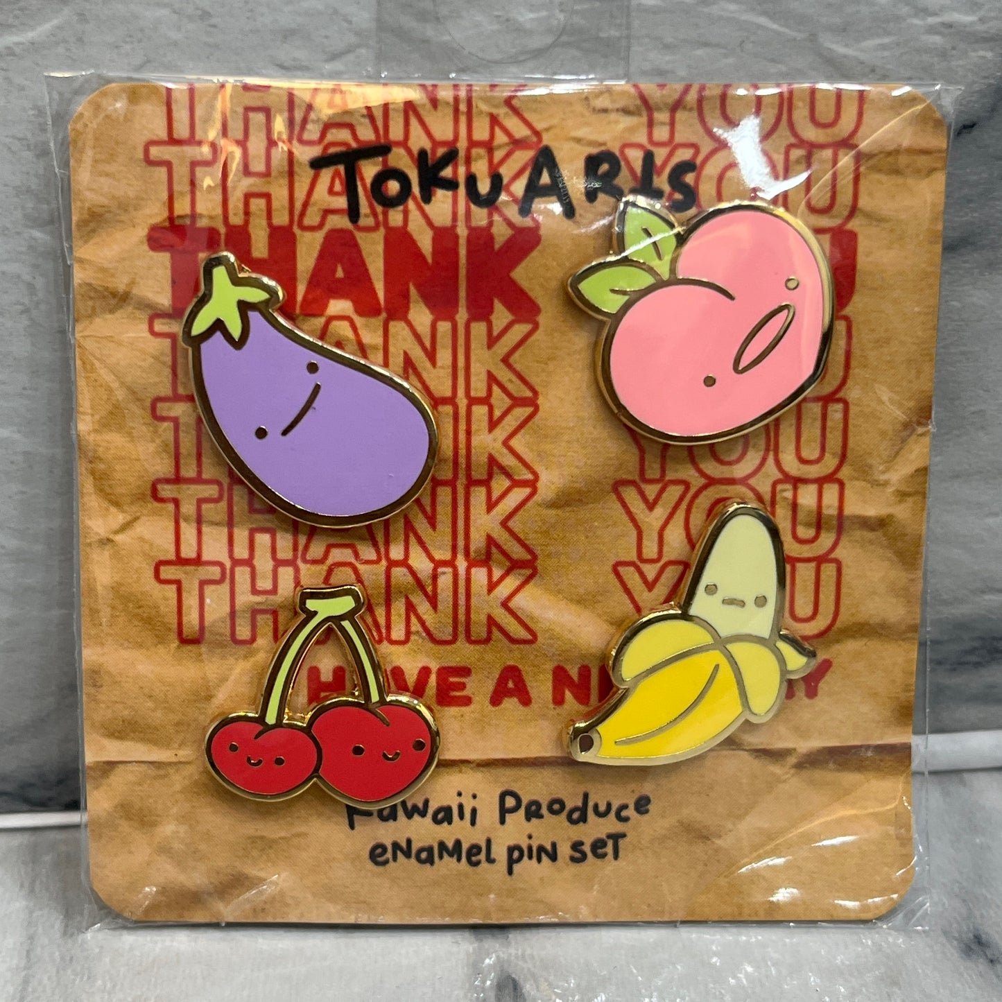 Produce Mini Pin Set