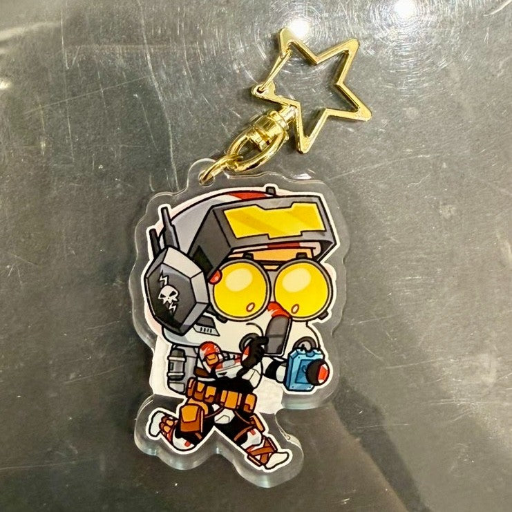 TECH ACRYLIC KEYCHAIN