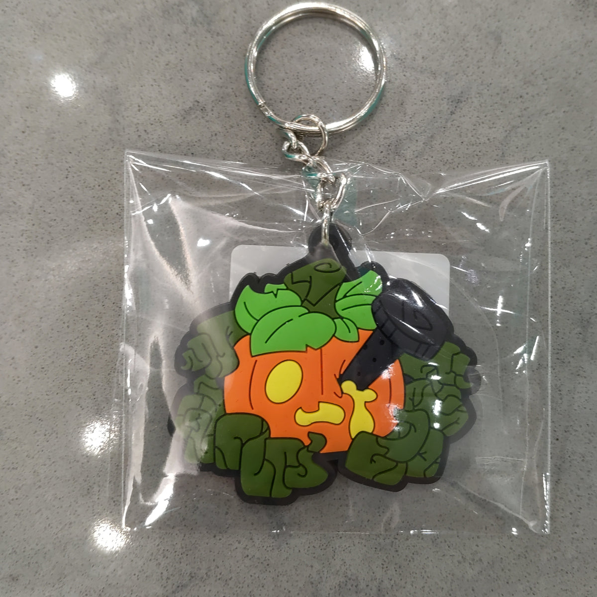 Pumpkin Poke Keychain