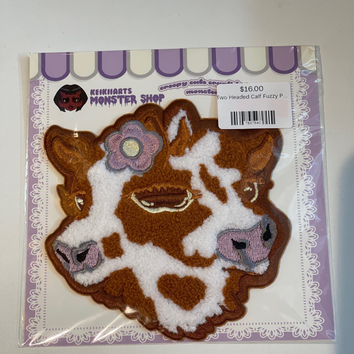 Two Headed Calf Fuzzy Patch