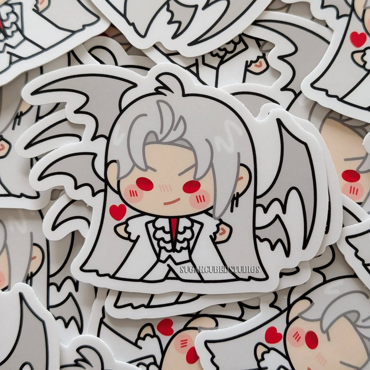 Sylus Silverwing Fiend Chibi Sticker