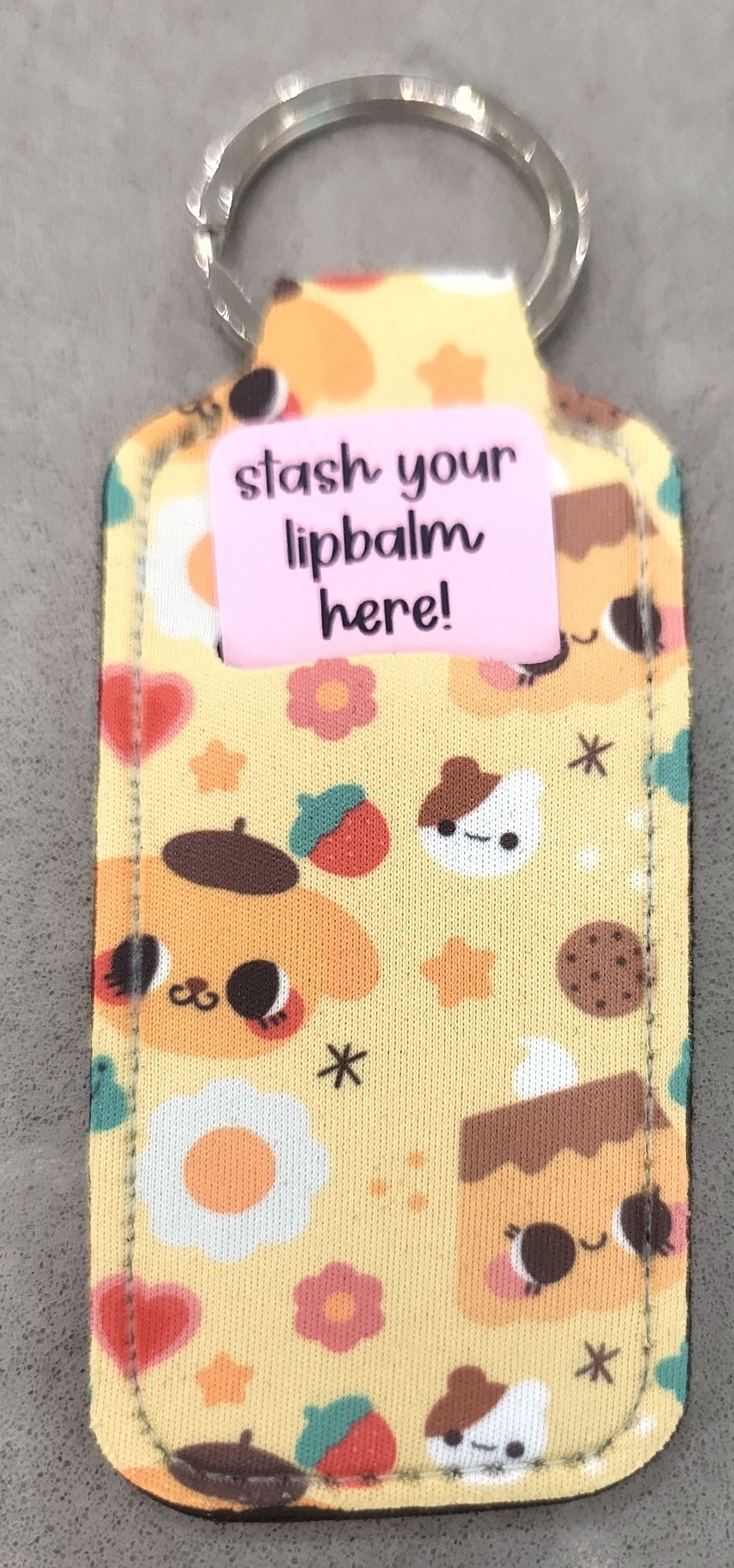 pompompurin lip balm holder