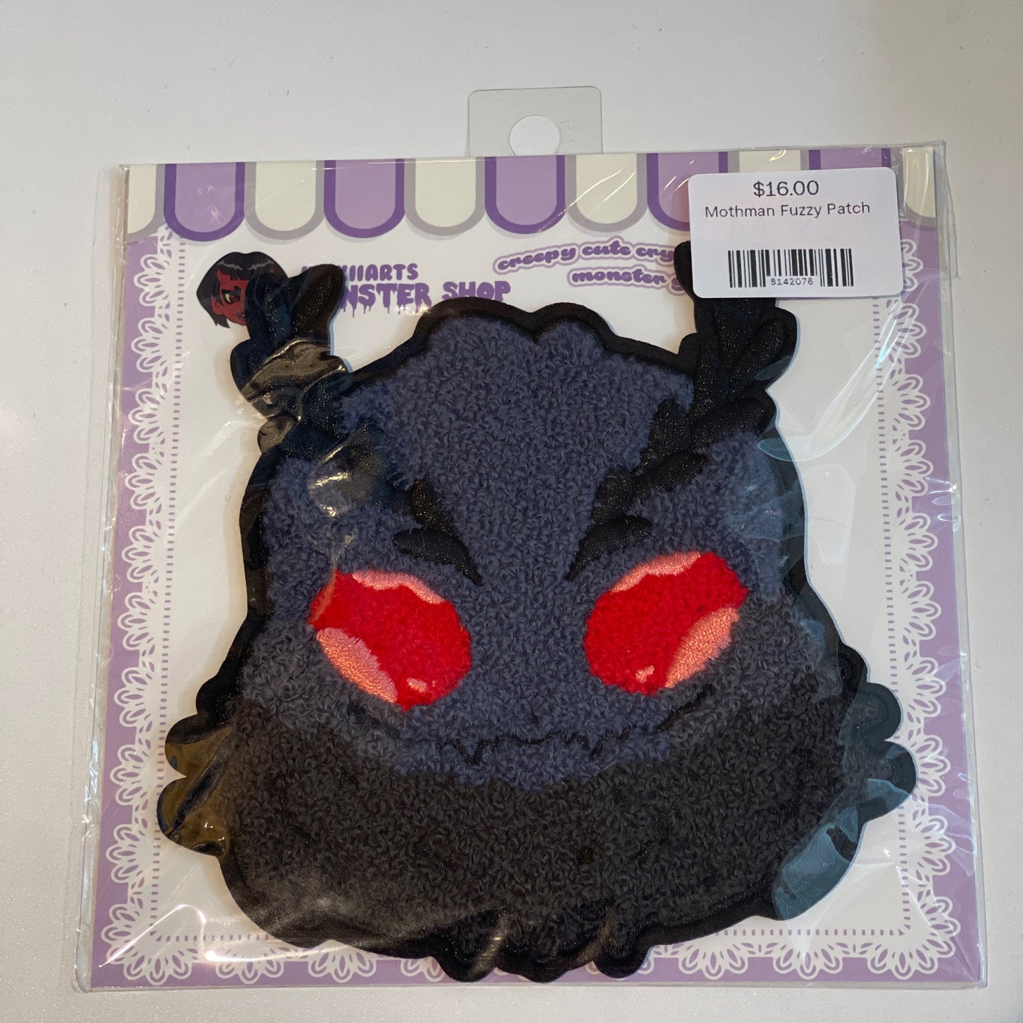 Mothman Fuzzy Patch
