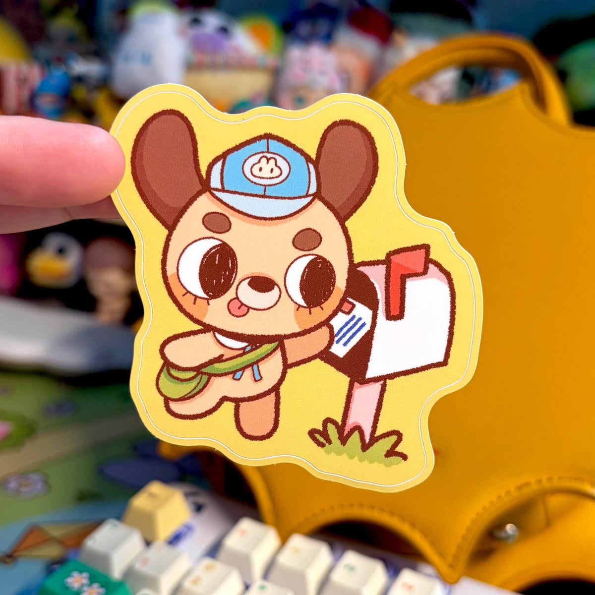 Mail Delivery Dog (mailman) Sticker