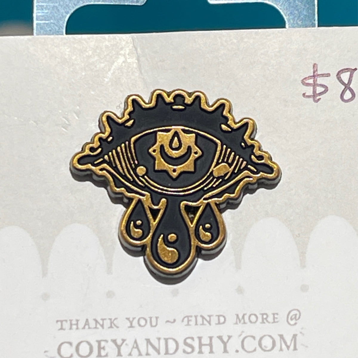 Crying Eye Pin