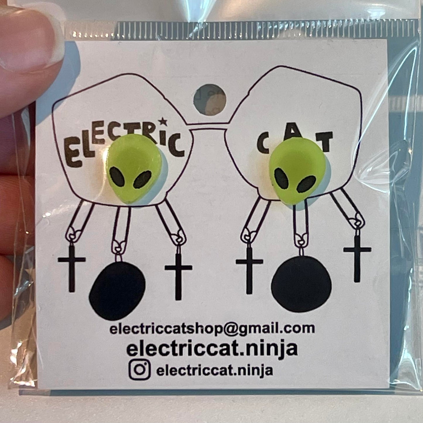 Glow in the Dark Alien Studs