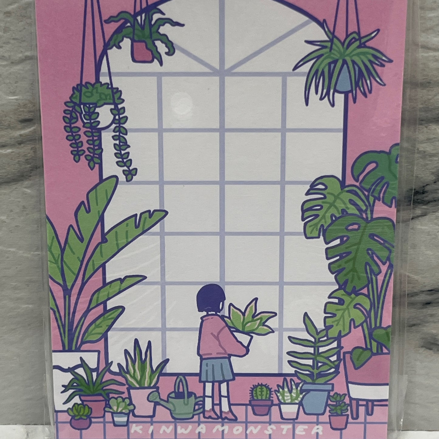Greenhouse Long Memo Pad