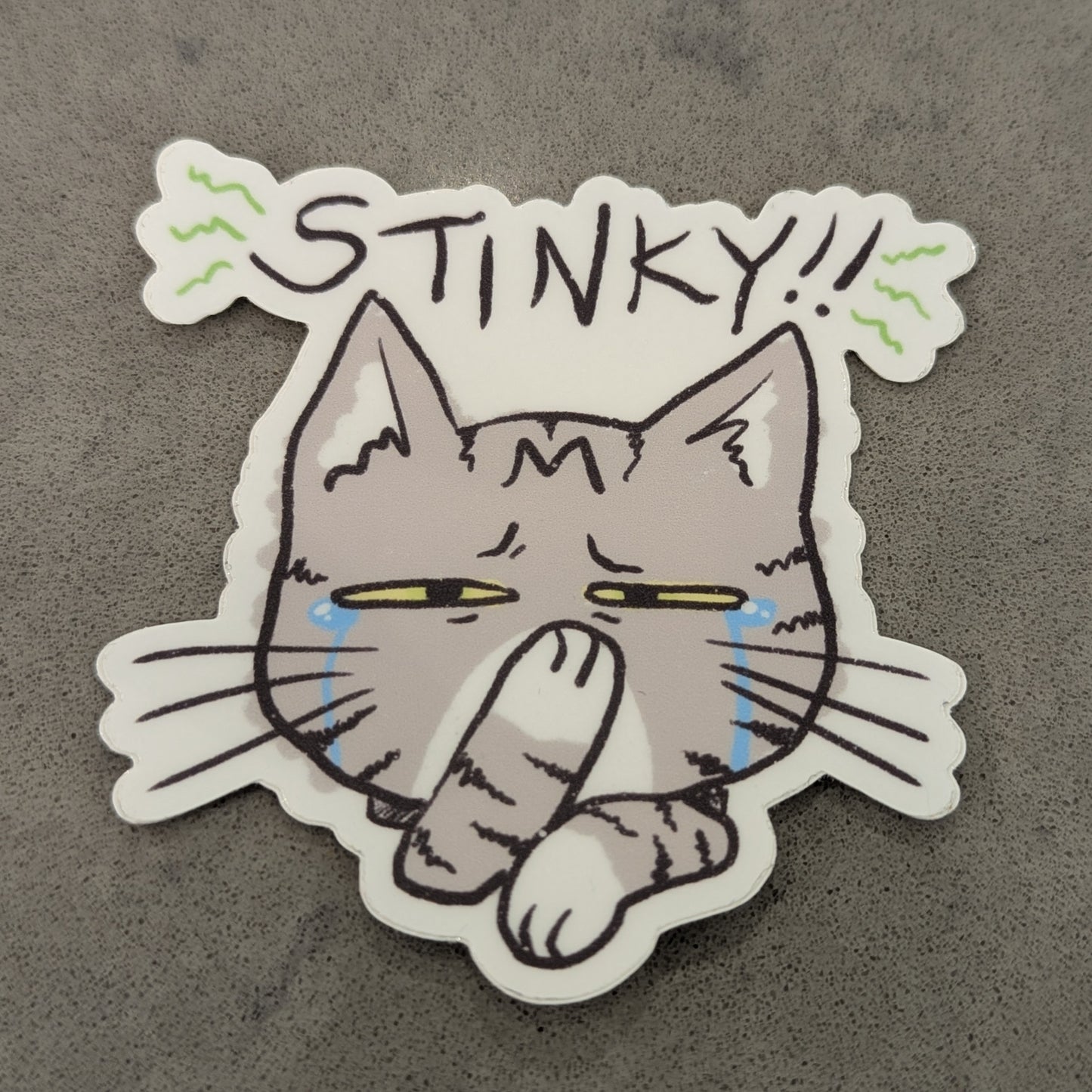 Stinky Dennis Sticker