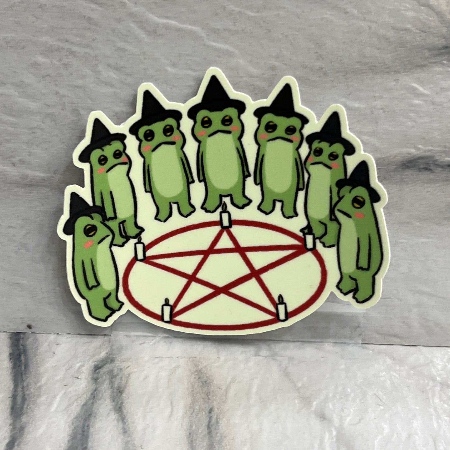 Glow in the Dark Cult Sticker
