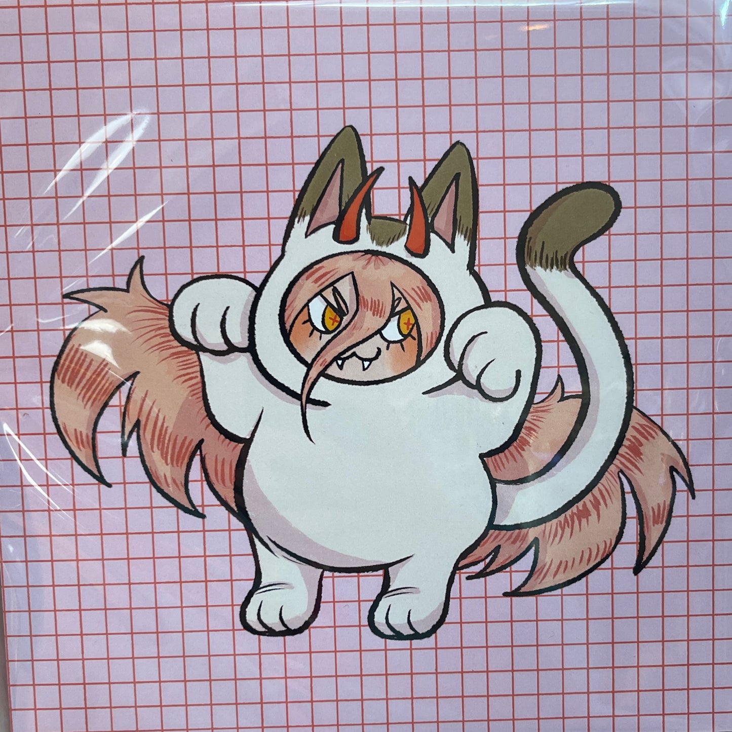 Devil in a Catsuit Print