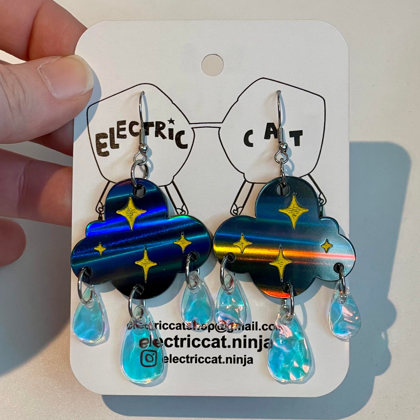 Gloomy Cloud Earrings