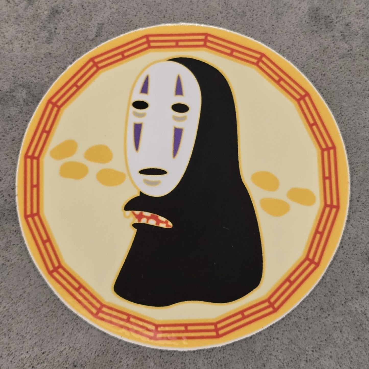 NoFace Coin Sticker