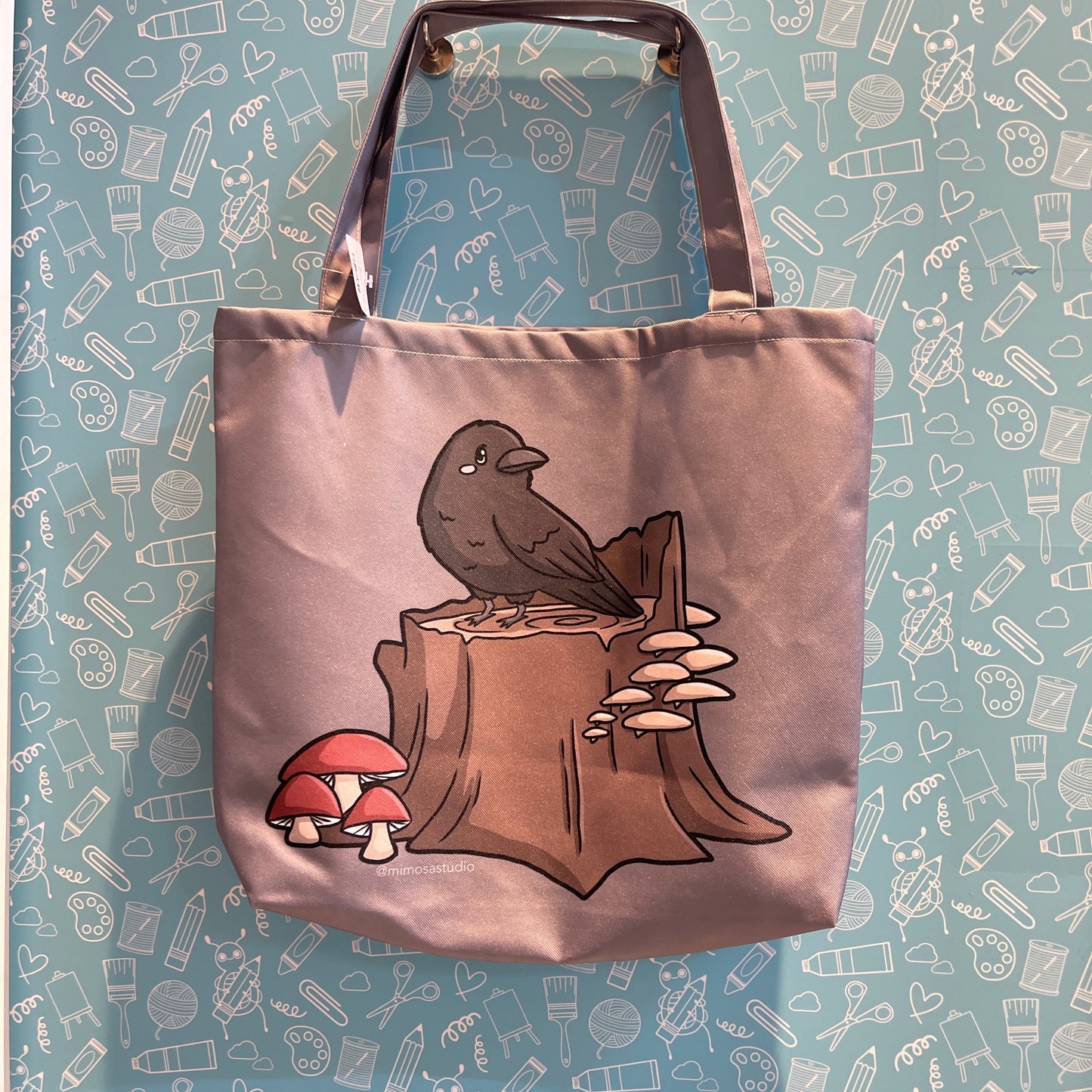 Raven Stump Tote Bag