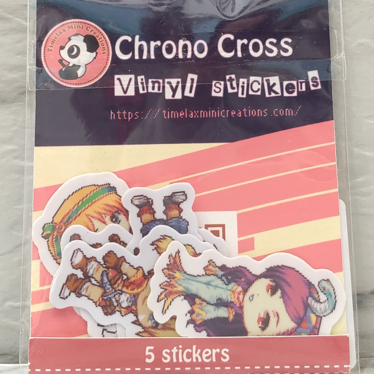 Chrono Cross Stickers Set