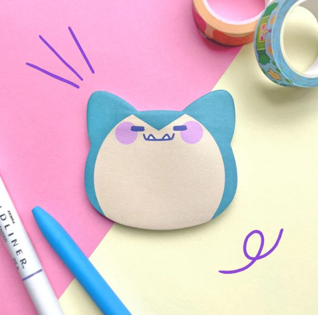 Snorlax Sticky Notes by Easybriizy