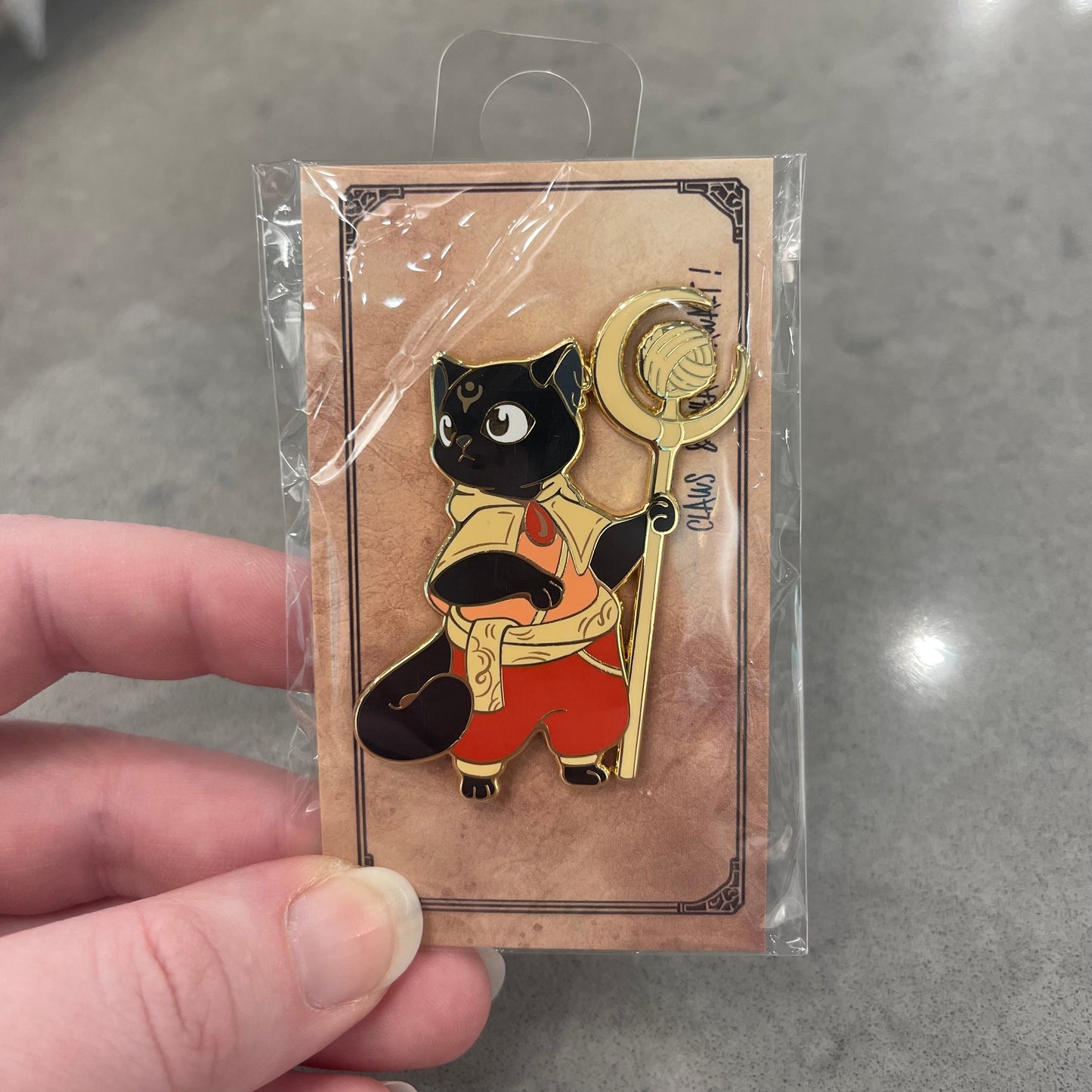 39B - Soot Enamel Pin