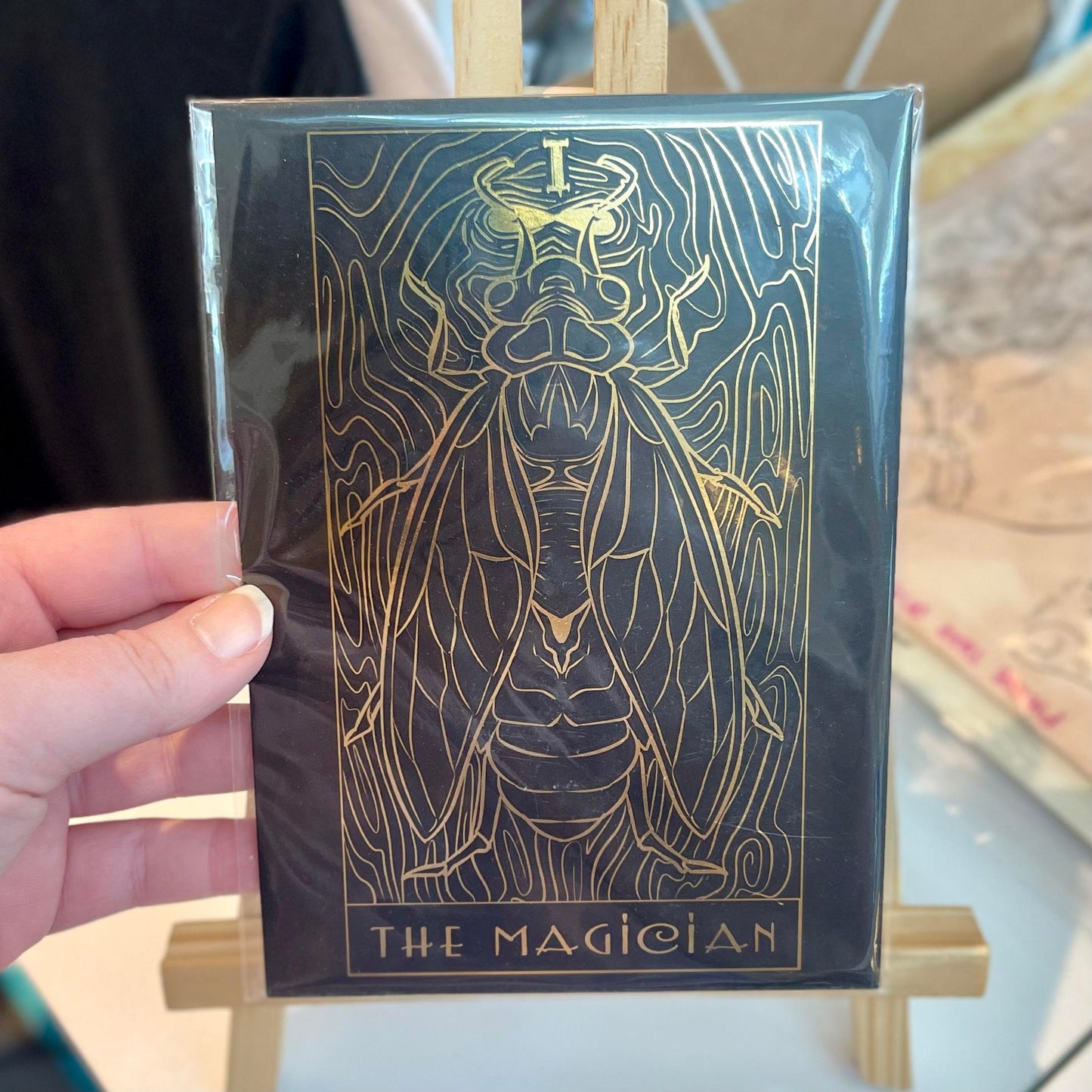 The Magician CatBat Print