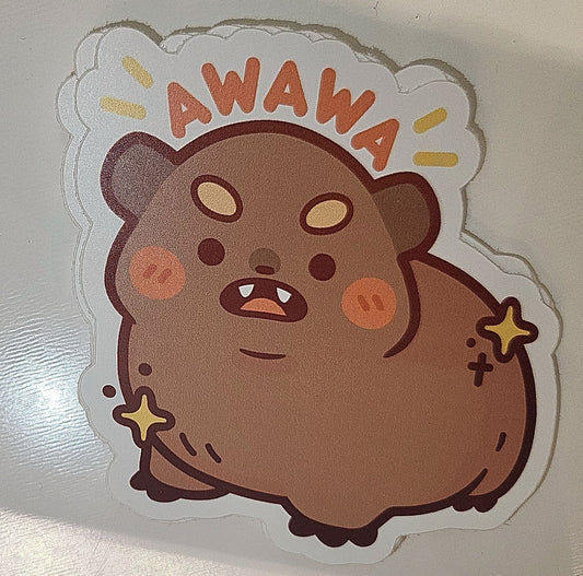 Awawa Sticker