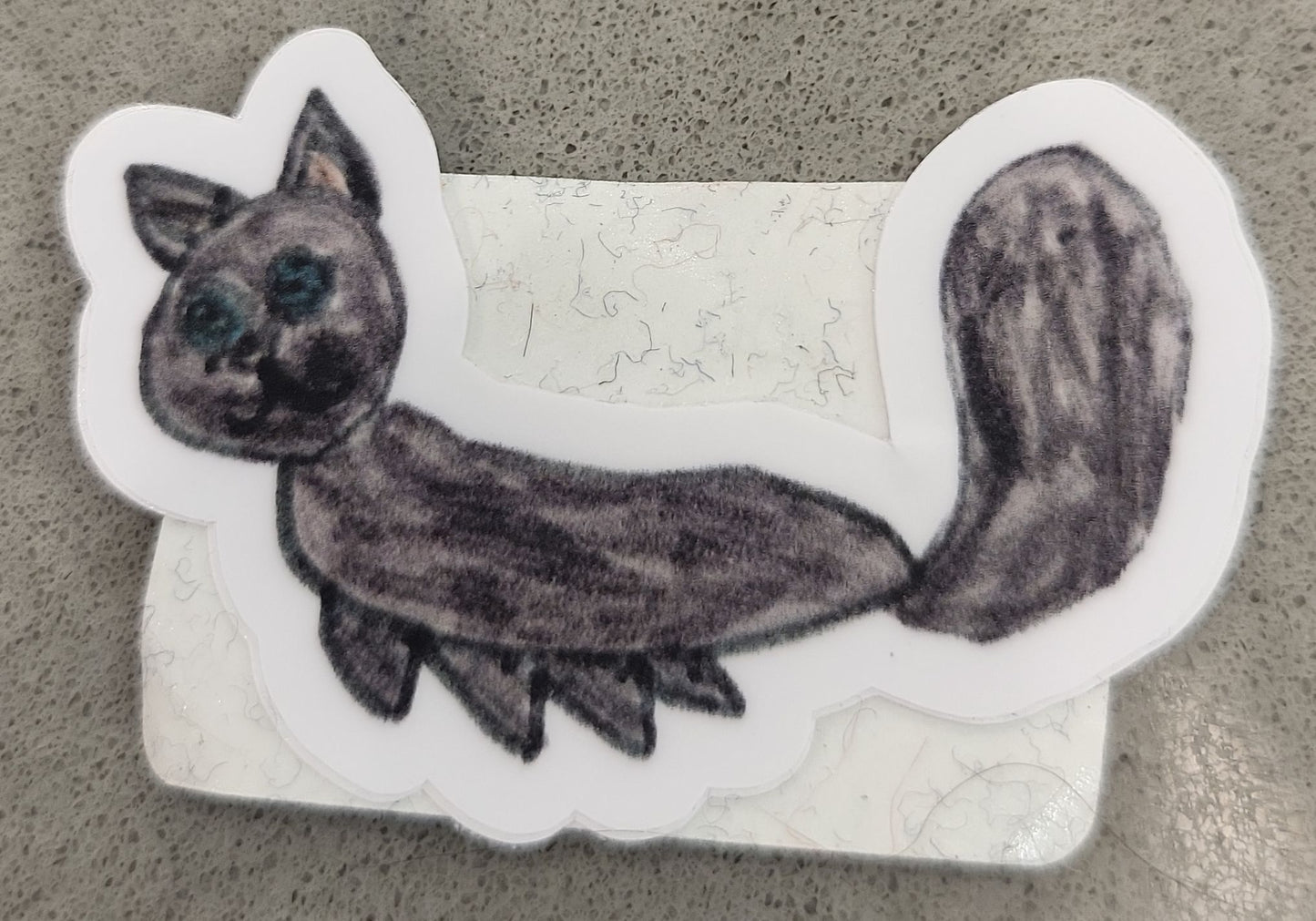 Ghost Cat Sticker