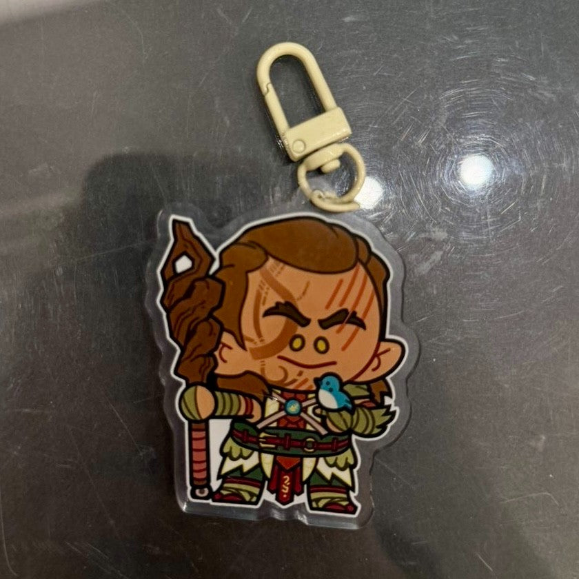 HALSIN ACRYLIC KEYCHAIN