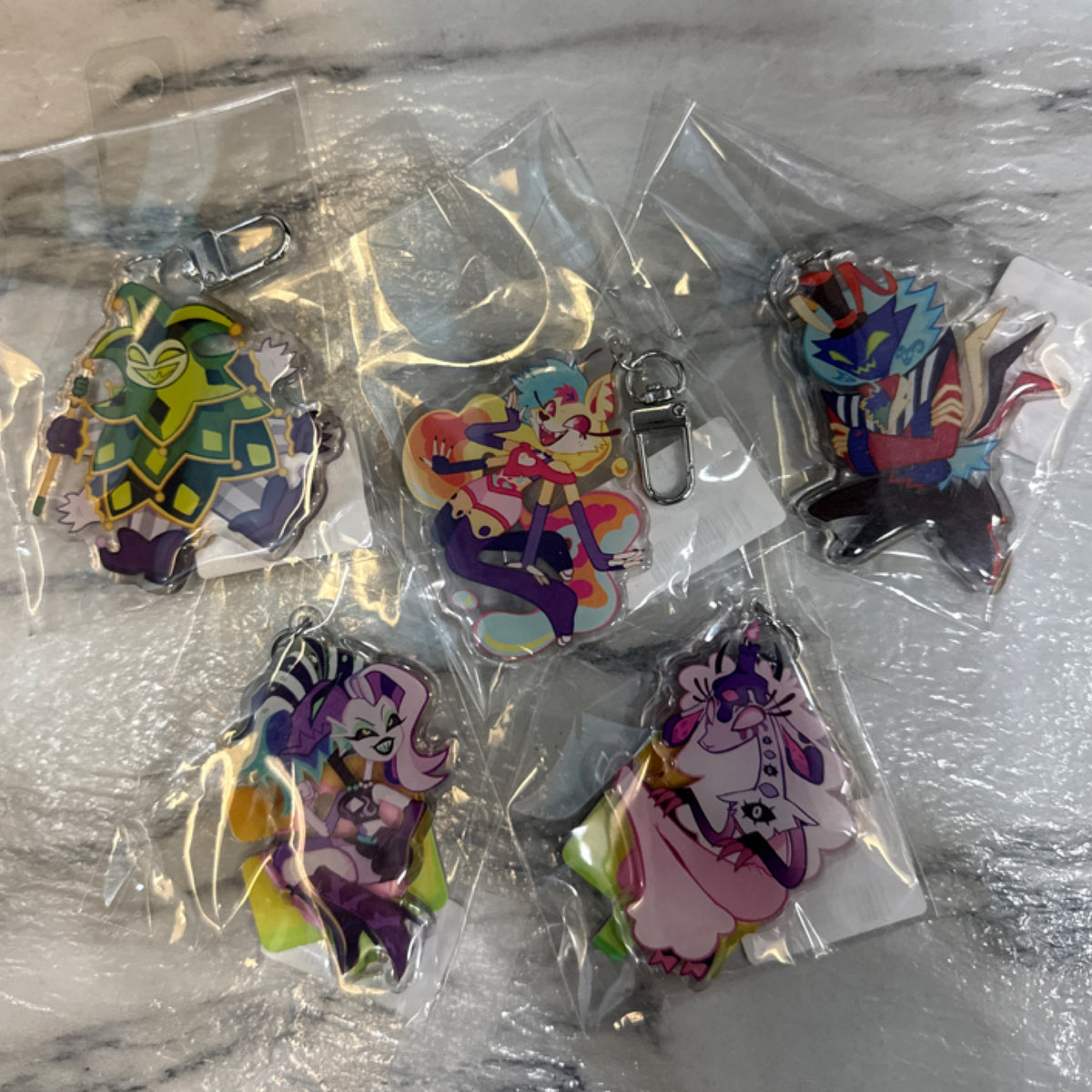 Helluva Keychains by Dizzy Leopard Shop