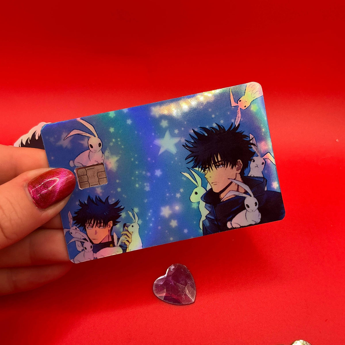 Megumi Bunny Credit Card Skin