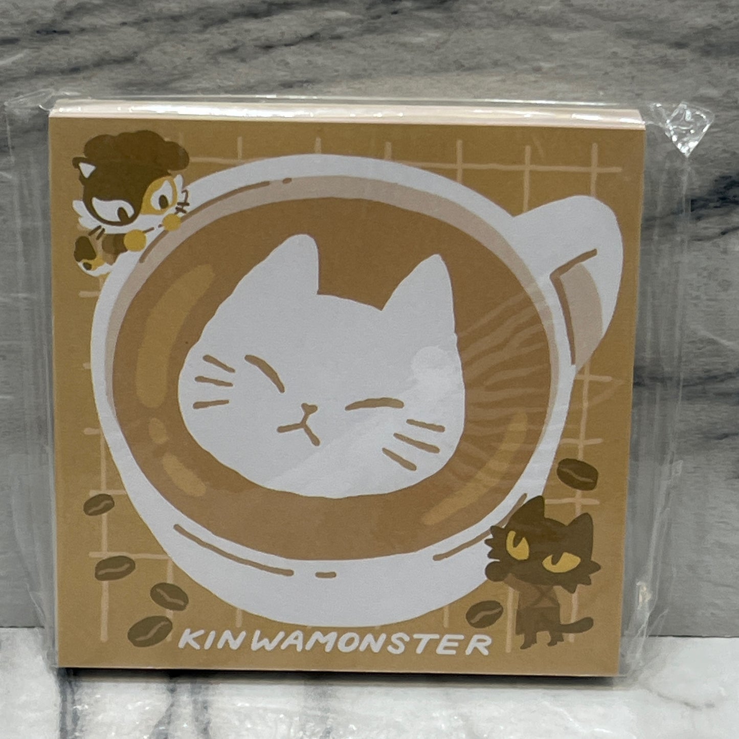 Cat Latte Memo Pad