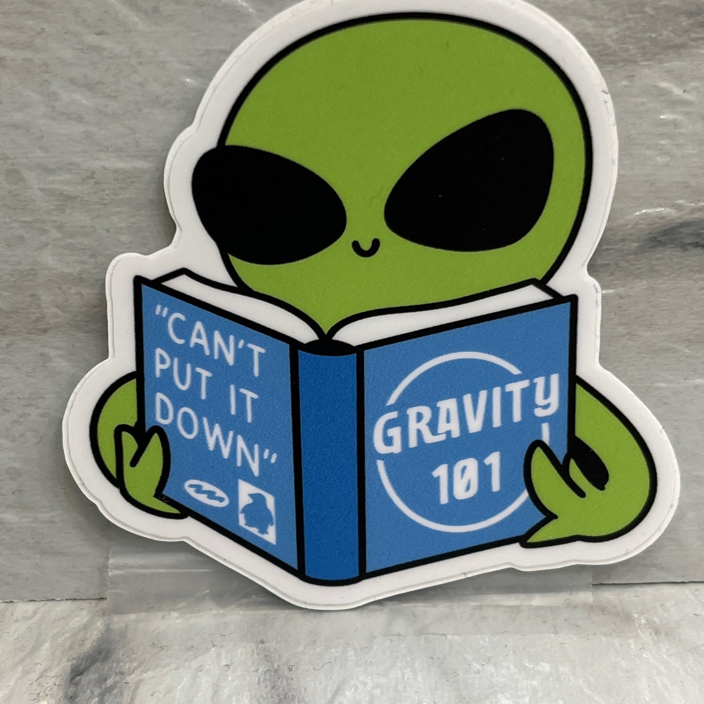 Book Alien Sticker