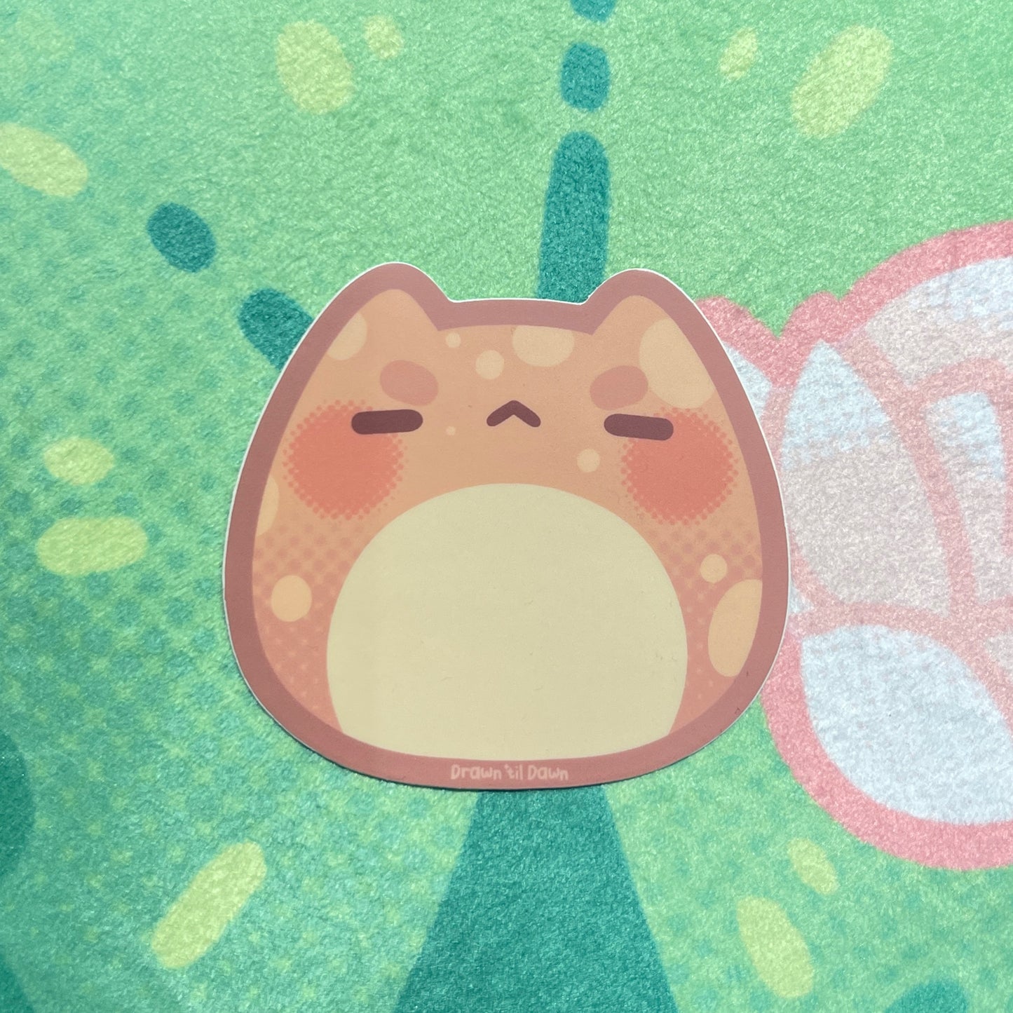 Rain Frog Vinyl Sticker