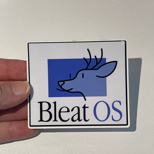 Bleat OS Vinyl Sticker