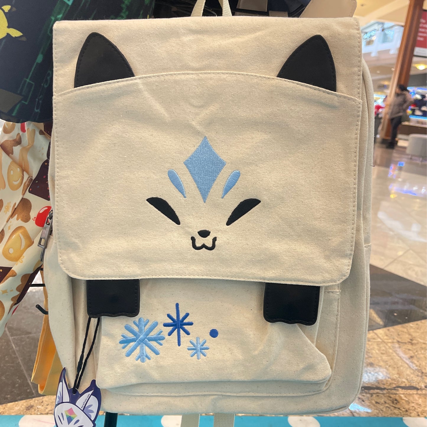 Queenie Fox Backpack - Blue Ice