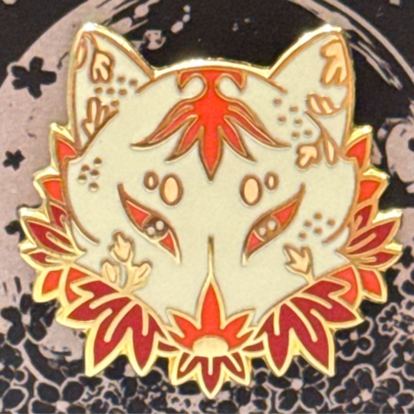 Maple Enamel Pin
