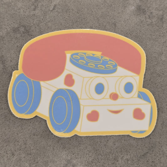 Telephone Toy Sticker