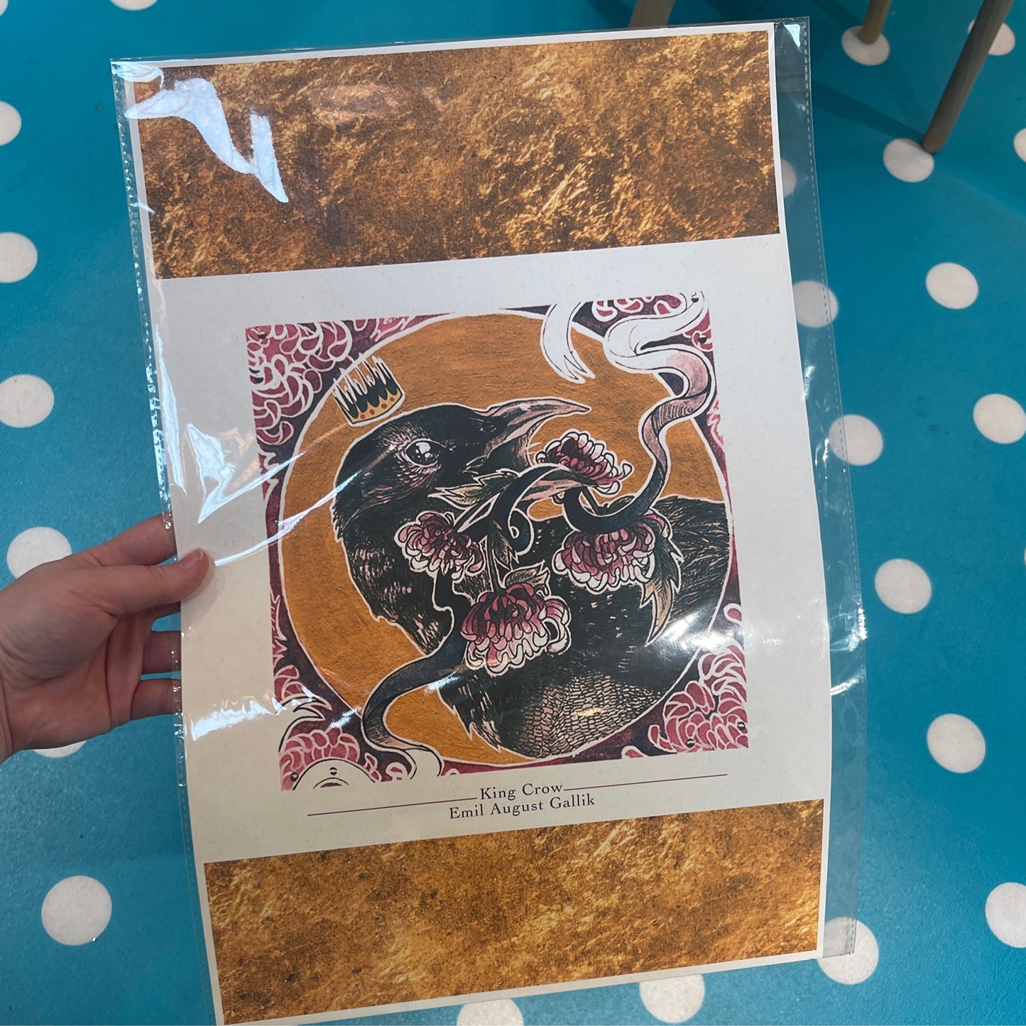 King Crow Print