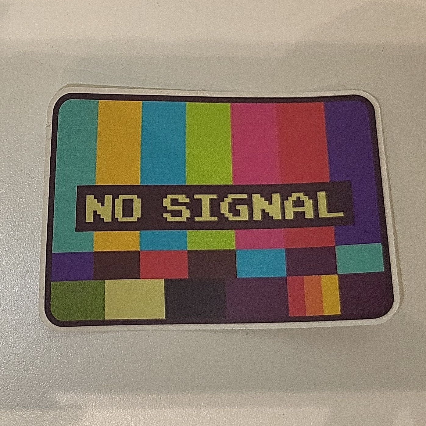 No Signal Vinyl Sticker