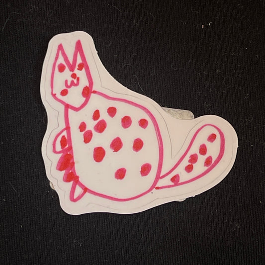 Eyes Cat Sticker