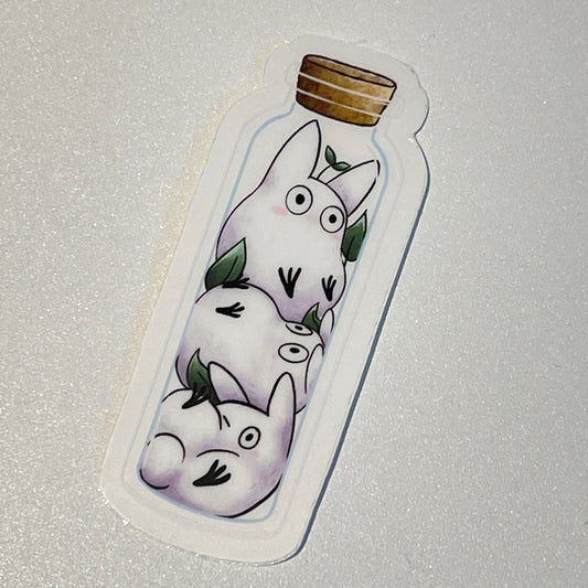 Bottle Critter - Totoro Sticker