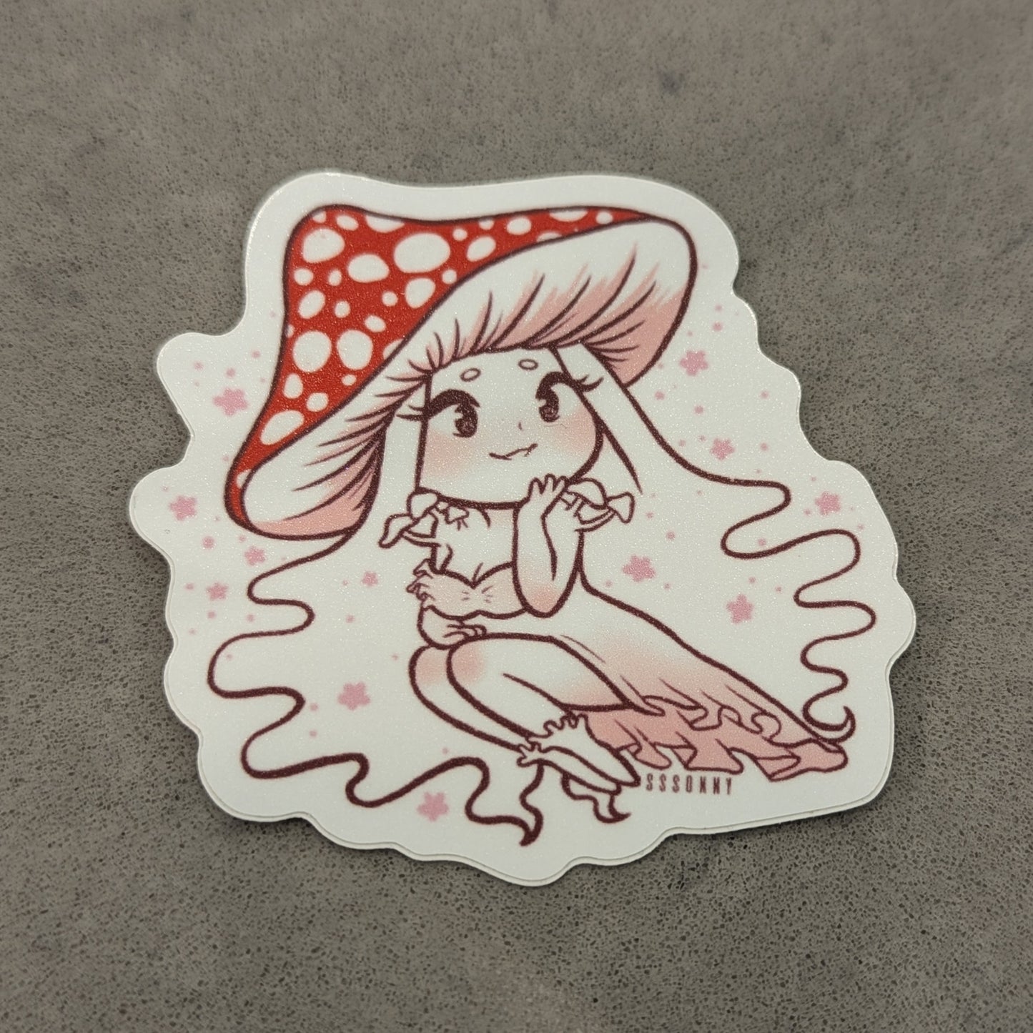 Chibi Shroom Sticker