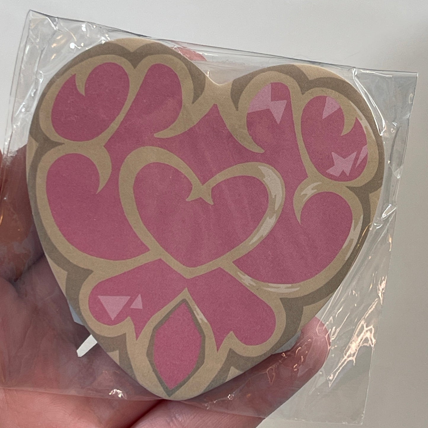 Zelda Heart Sticky Notes
