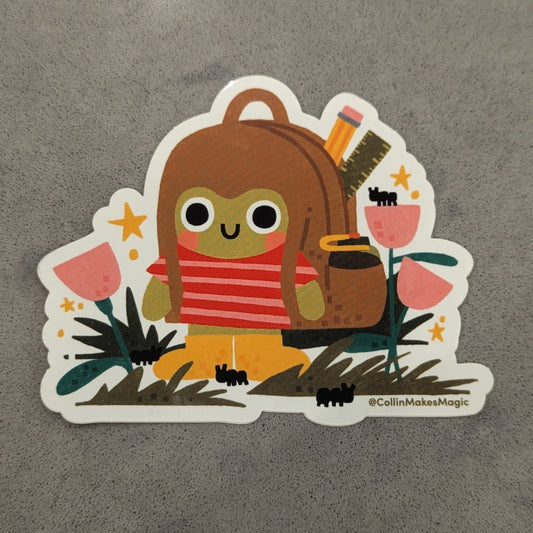 Backpack Vinyl Sticker