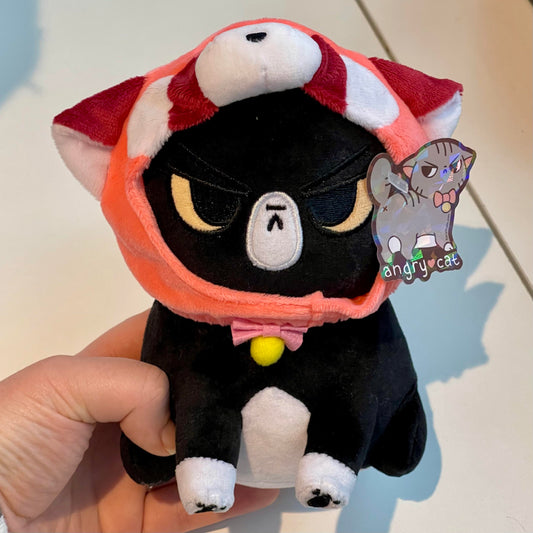 Angry Cat - Tuxedo Black