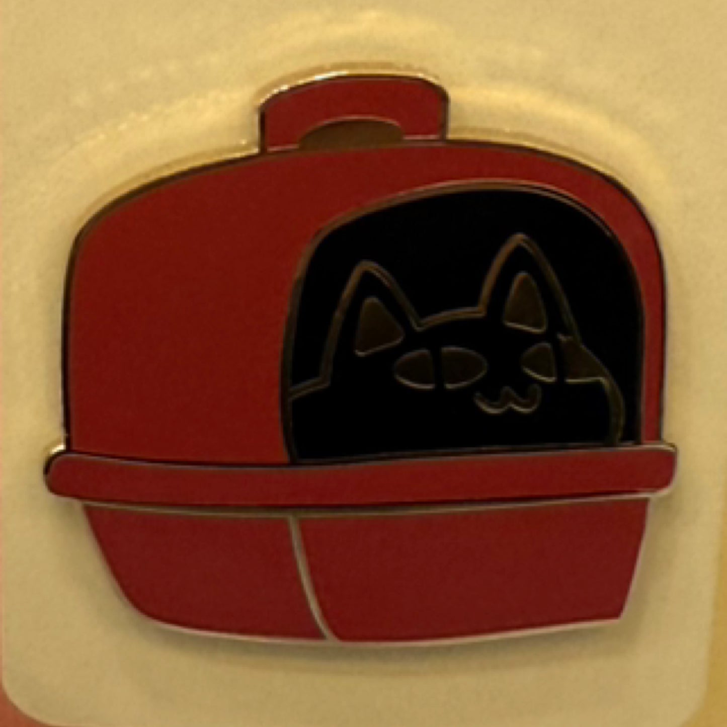 LITTERBOX CAT PIN