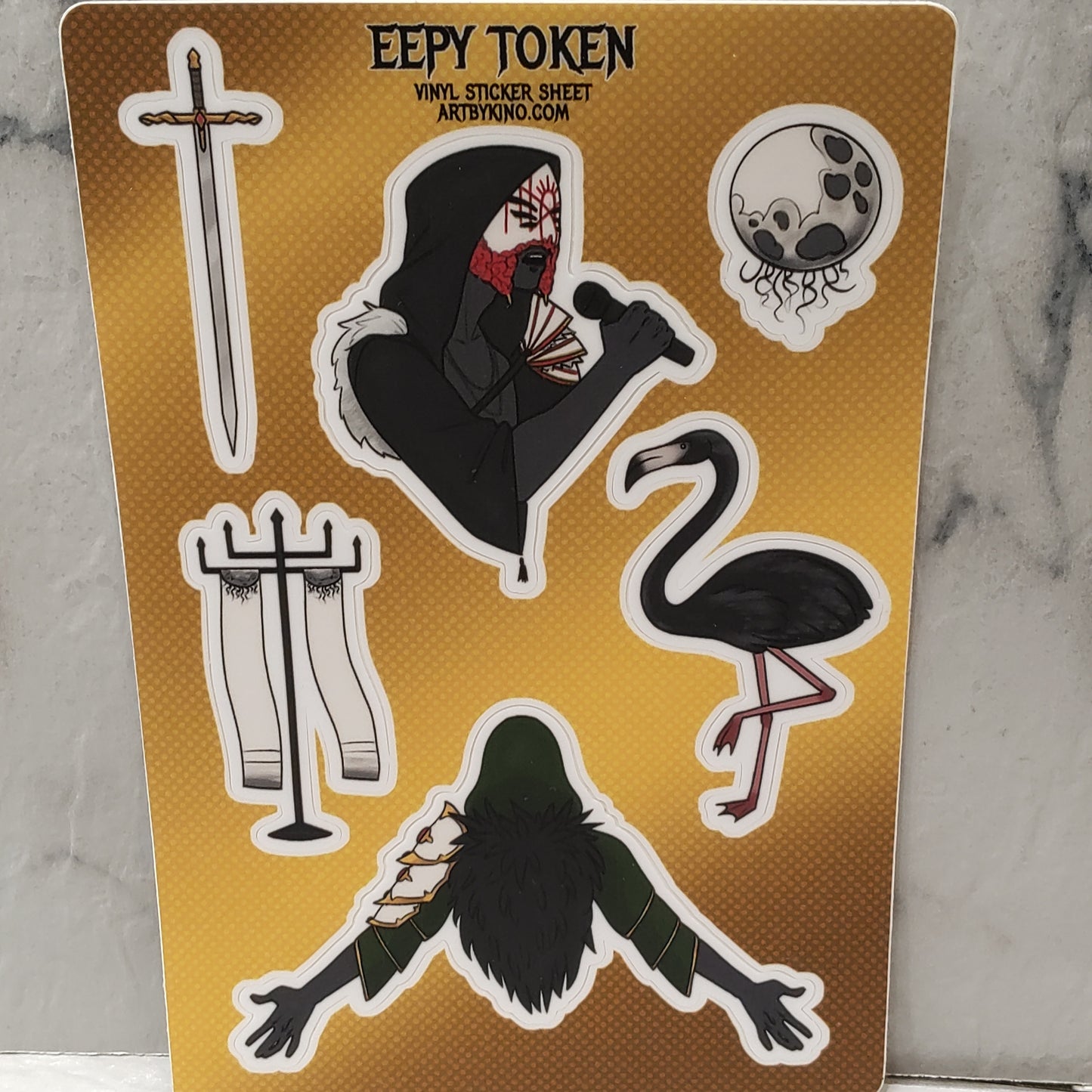 Eepy Token Sticker Sheet