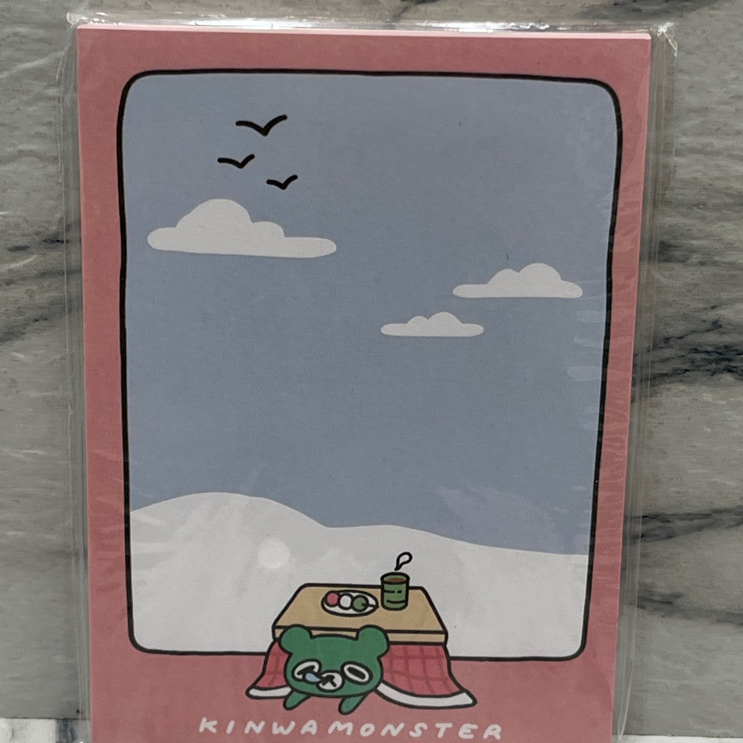 Lazy Bear Kotatsu Long Memo Pad